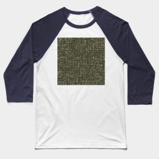 Fibre Mesh Pattern (Dark Beige) Baseball T-Shirt